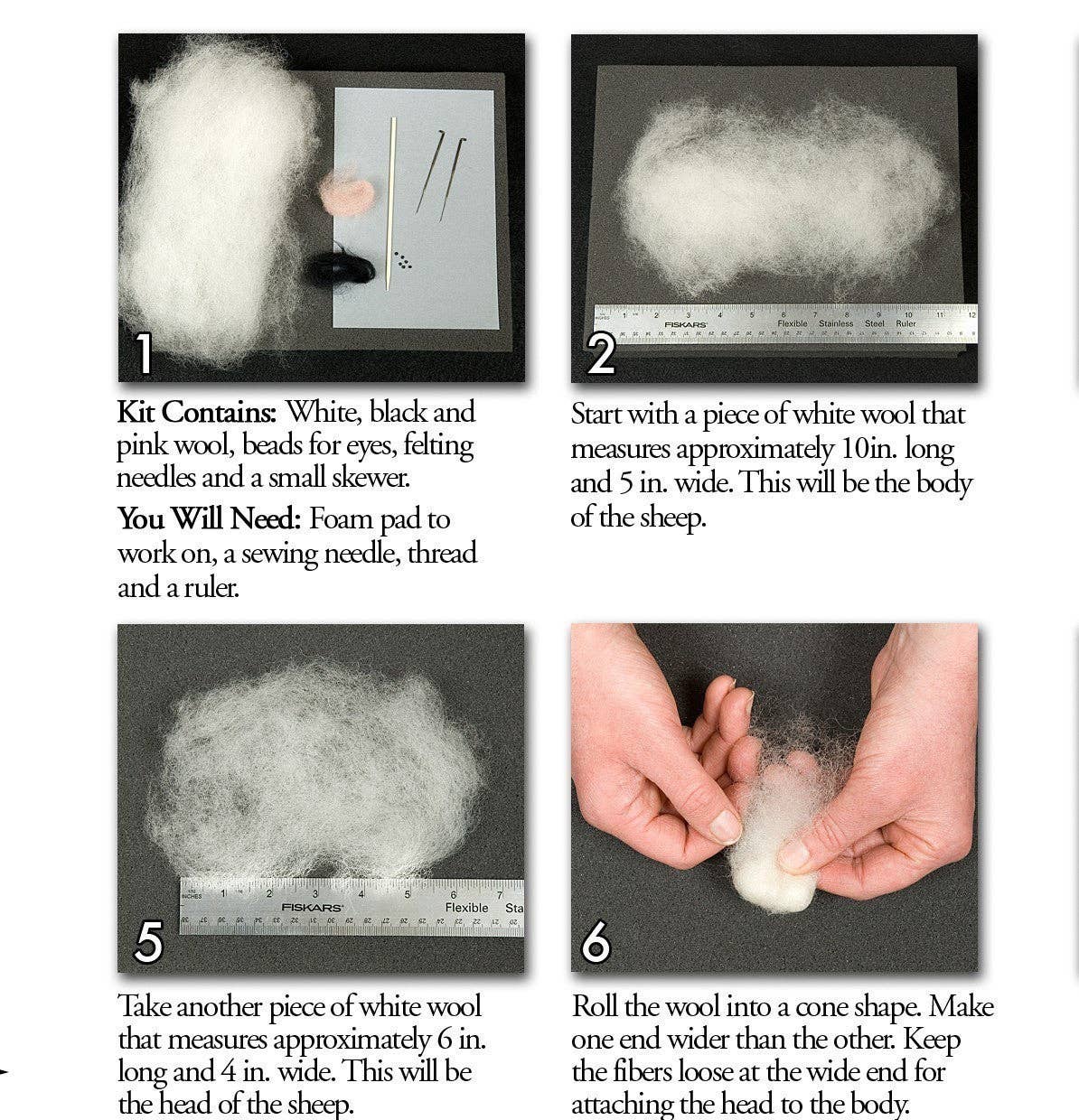Sheep Felting Kit