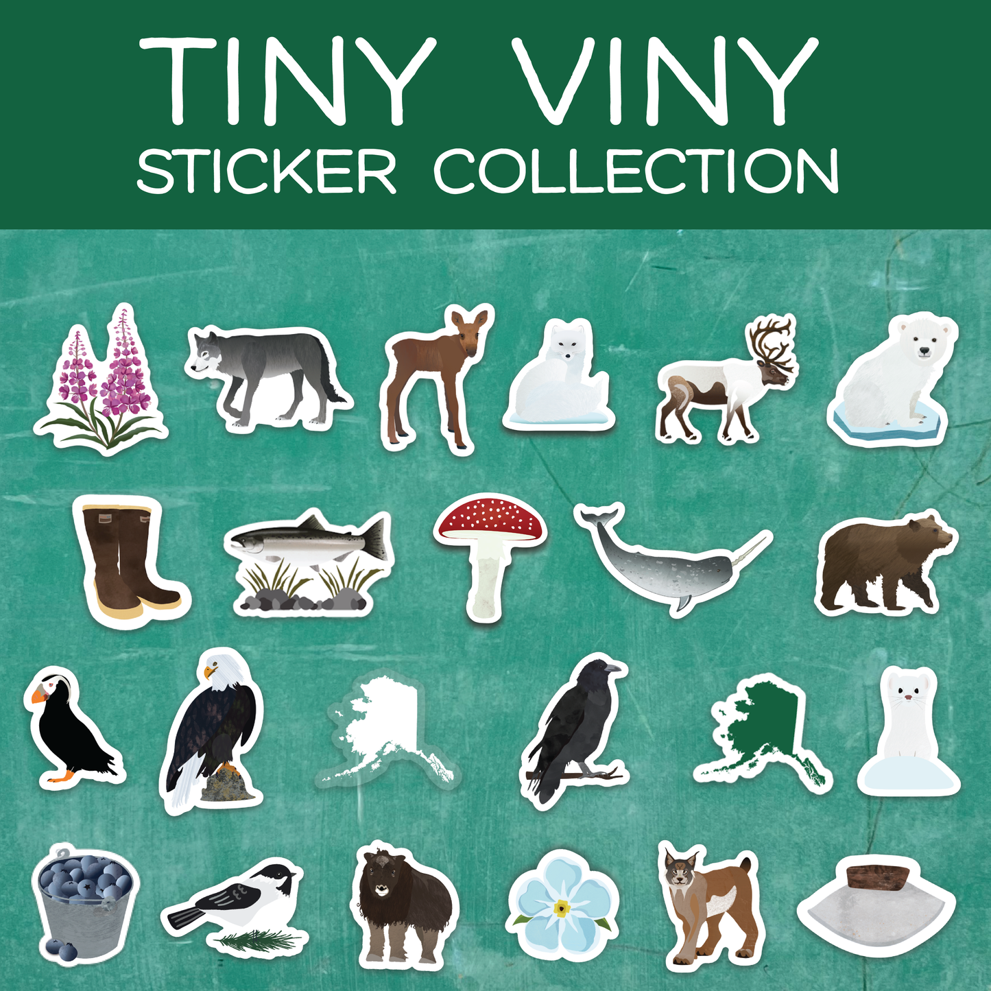 Brown Bear Cub - Tiny Viny Sticker