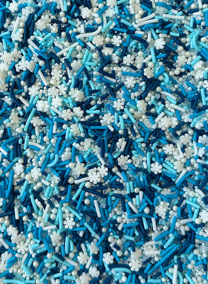 SLEIGH BELLS SPRINKLE MEDLEY 3.5oz/100g Bottle