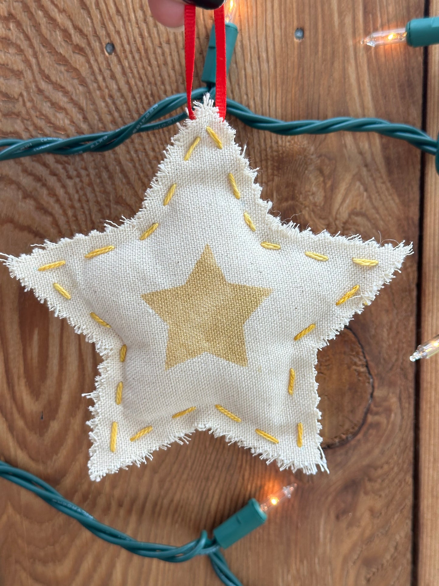 Learn to Sew Star Ornament (Ages 5-6)
