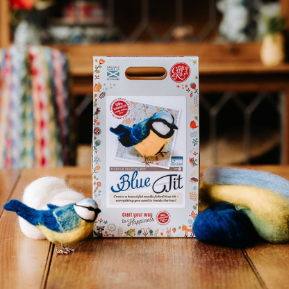 British Birds Blue Tit Needle Felting Craft Kit