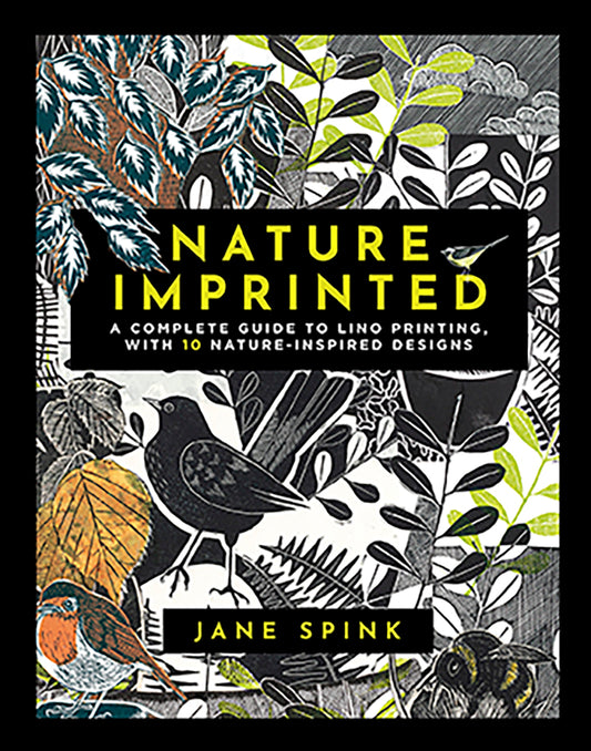 Nature Imprinted | A complete guide to lino printing with 10 nature-inspired designs