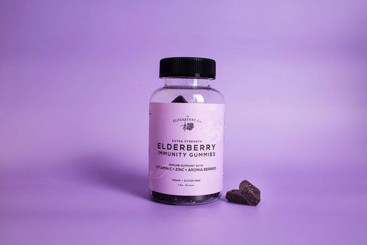 Elderberry Immunity Gummies Made With Real Elderberry Syrup