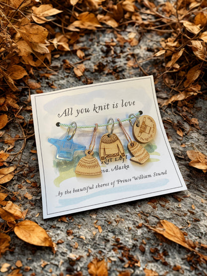 Hats & Mittens Stitch Marker Set