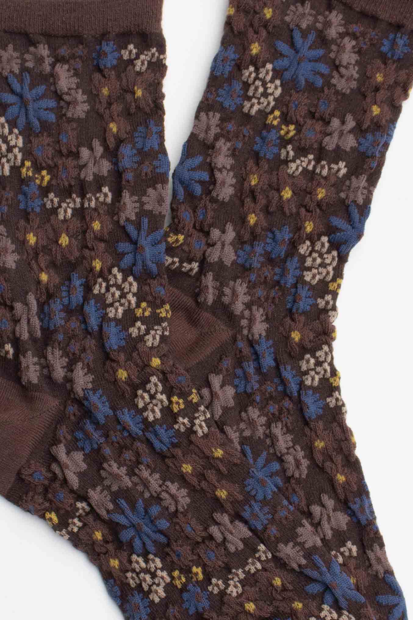 Meadow Blossom Crew Socks