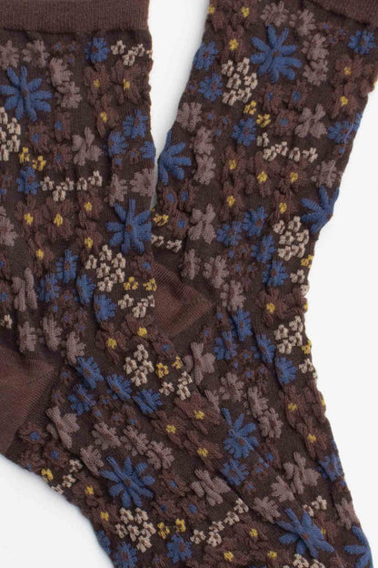 Meadow Blossom Crew Socks