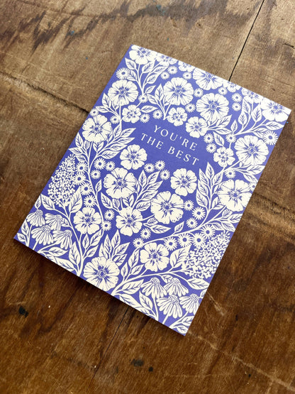 "You're The Best," Greeting Card