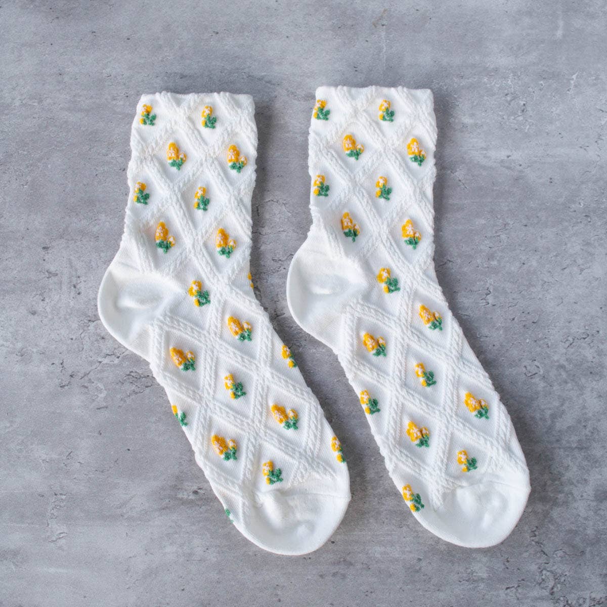 Floral Casual Socks