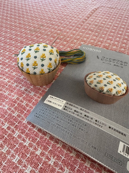 Spring Needlework Pincushion Class