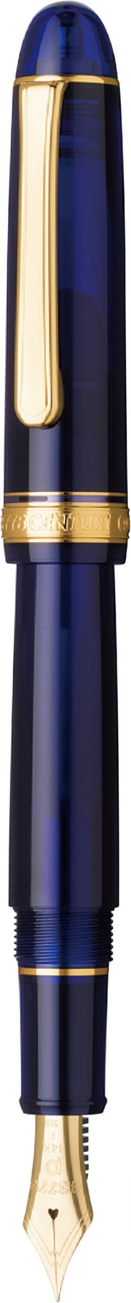 #3776 Century Fountain Pen | #51 Chartres Blue