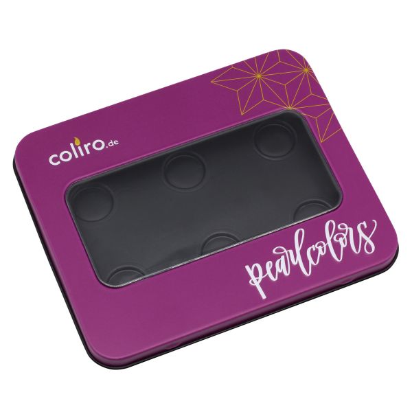 Metal Box for 6 Pearlcolors