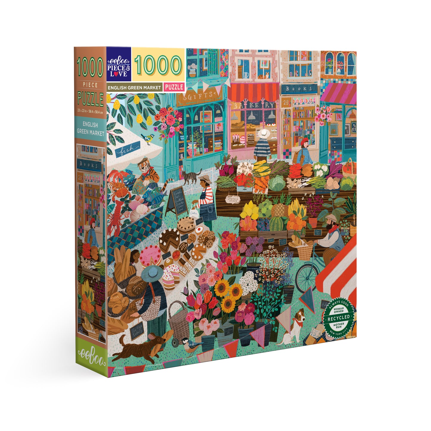 ENGLISH GREEN MARKET 1000PC