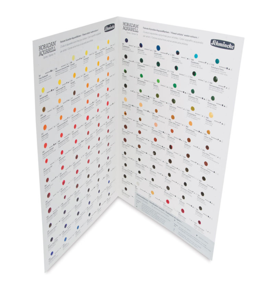 Schmincke Dot Card 140 colours