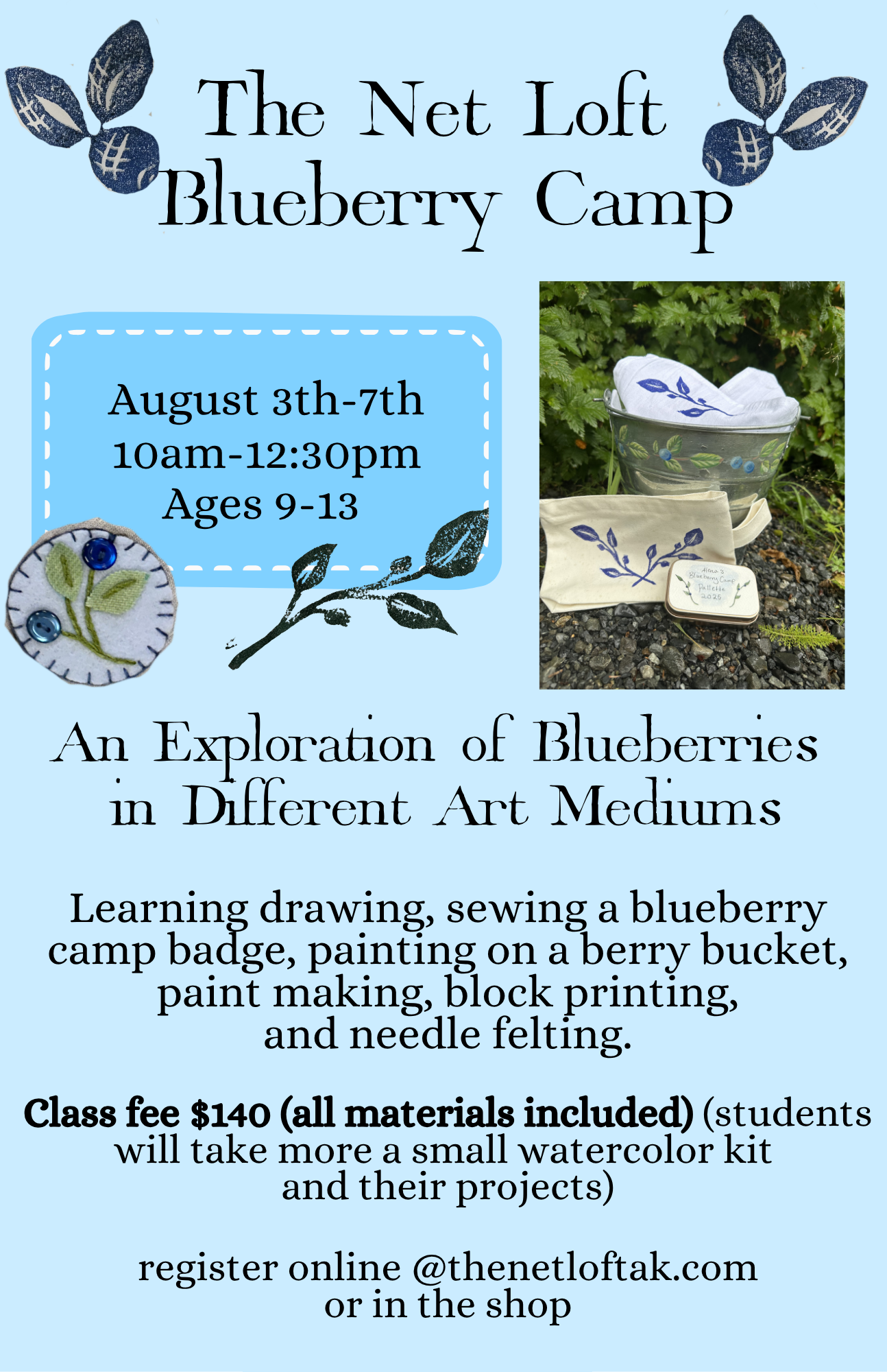 The Net Loft Blueberry Camp