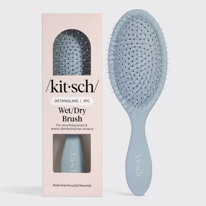 Recycled Plastic Wet/Dry Brush- Haze Blue