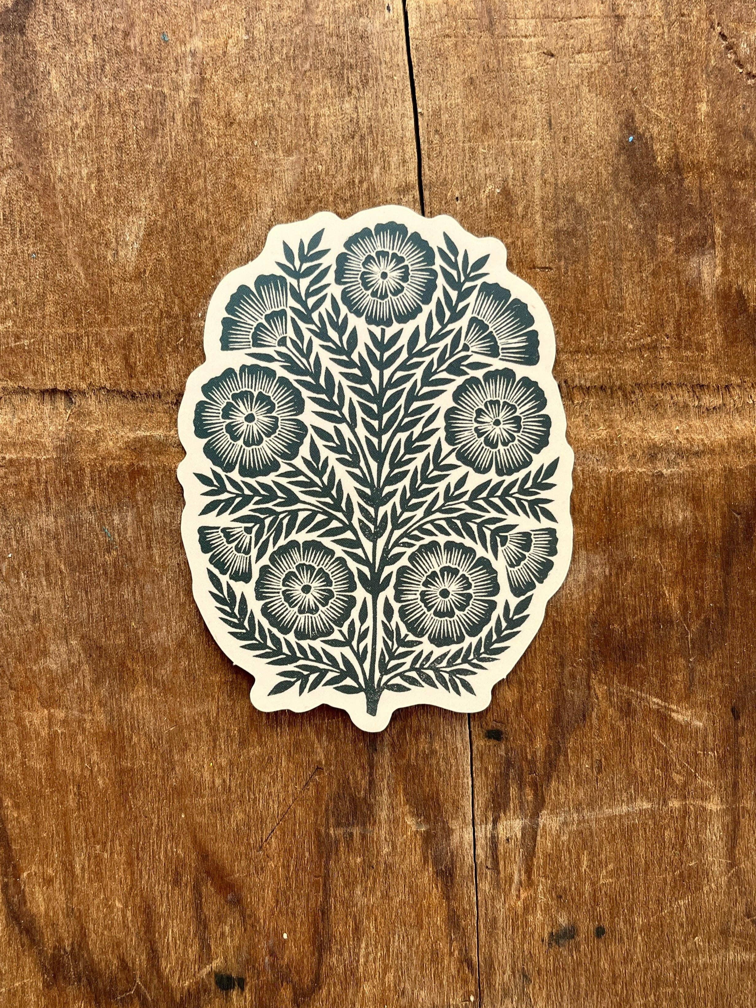 Signature Florals Sticker – The Net Loft