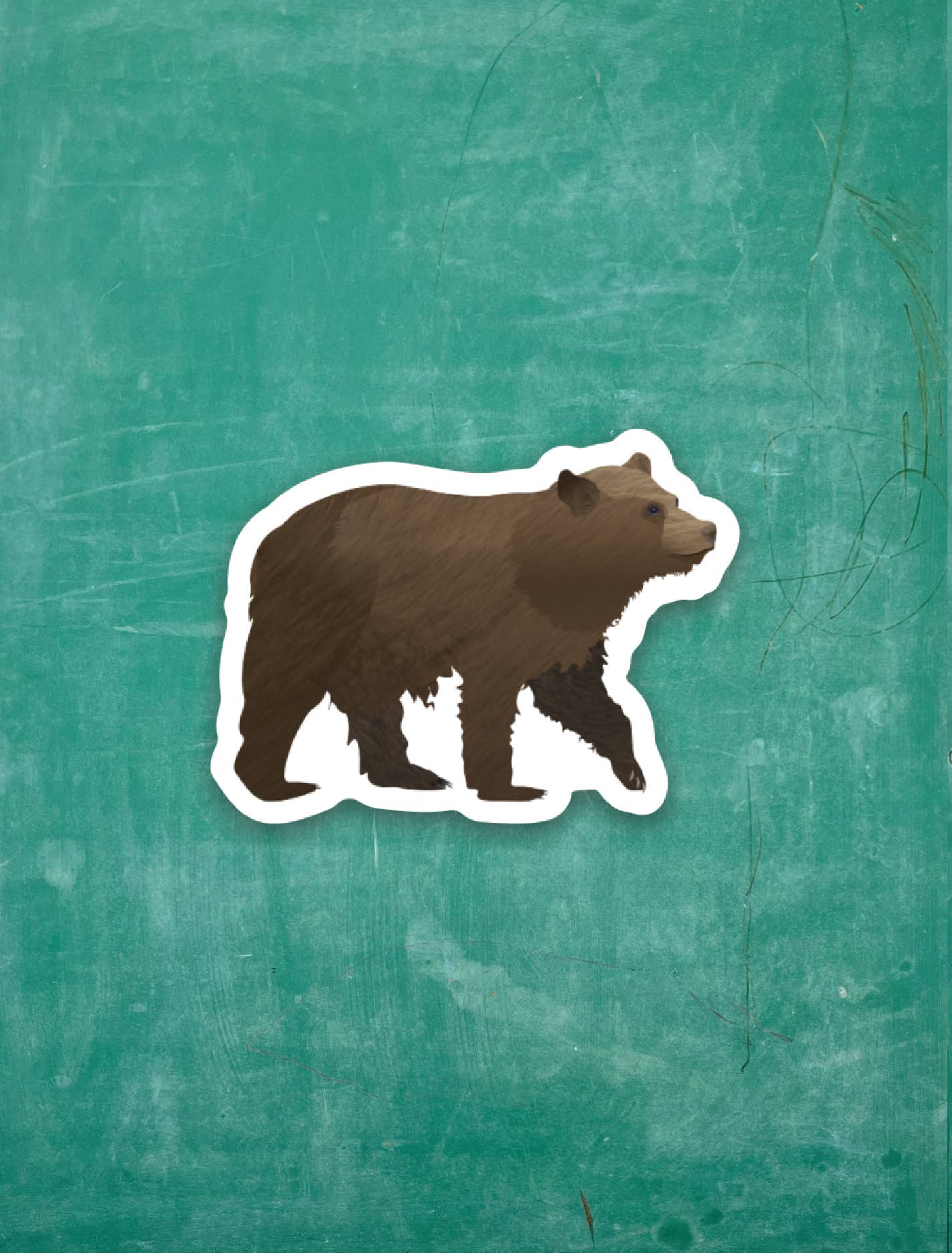 Brown Bear Cub - Tiny Viny Sticker