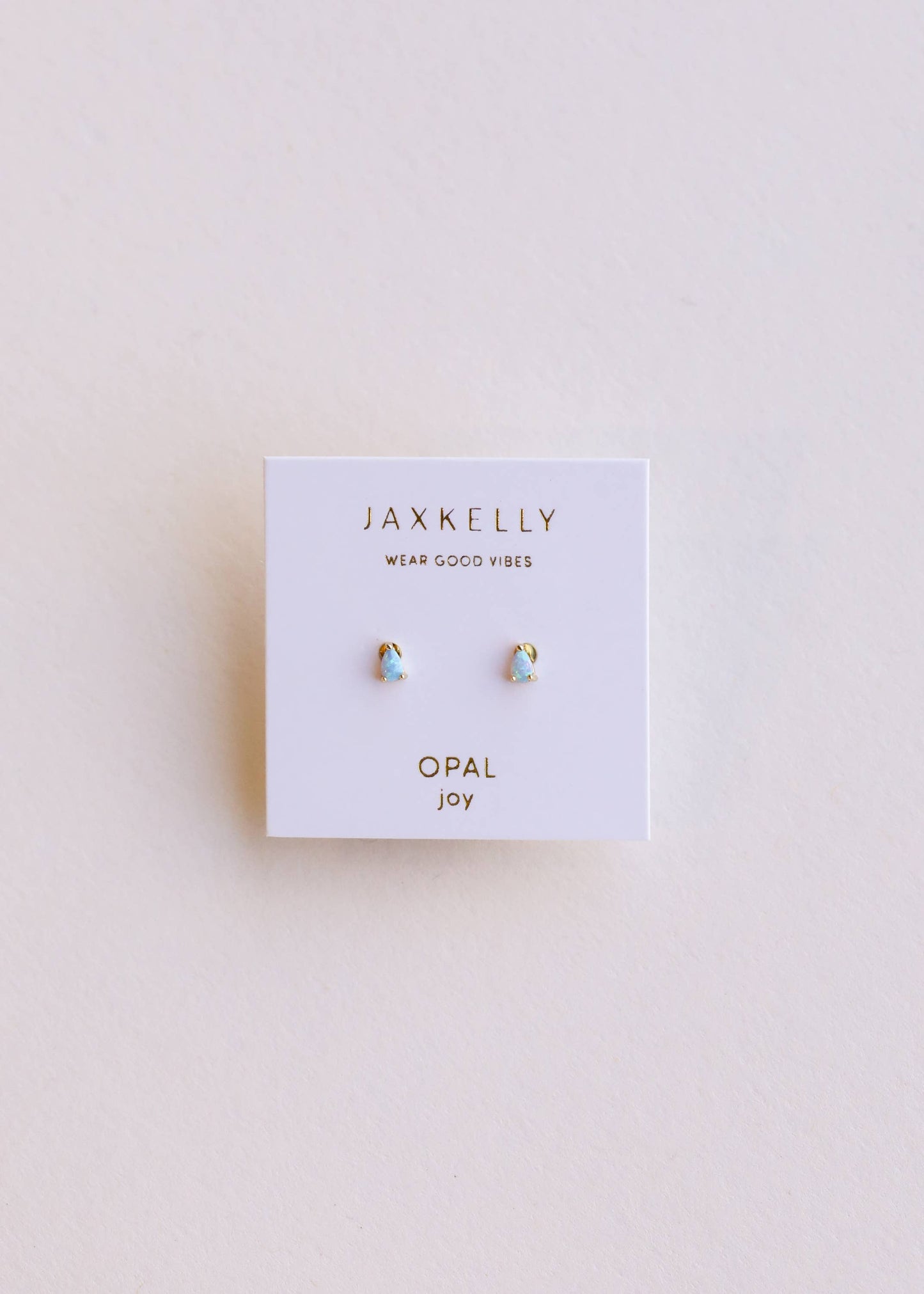 Teardrop - Fire Opal - Gold Earrings
