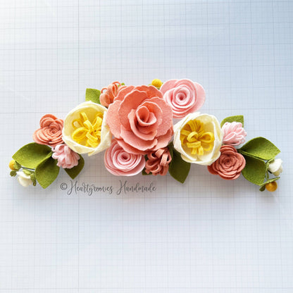 Felt Flower Craft Kit | Magnolia Rose