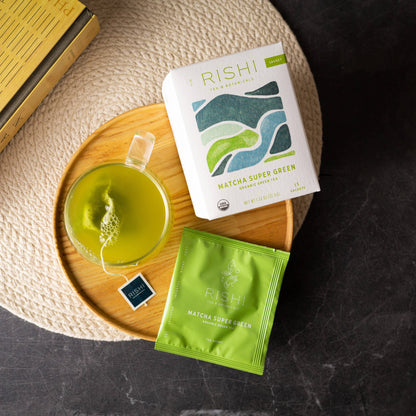 Matcha Super Green Organic Green Tea Sachets