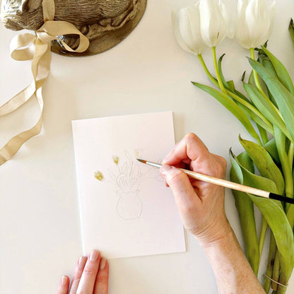 Easter Paintable Watercolor Notecard Set