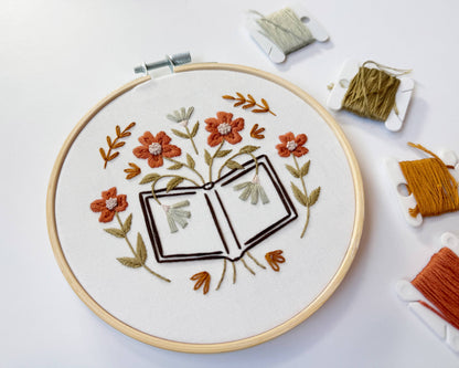 Book Lovers No. 1 Embroidery Kit
