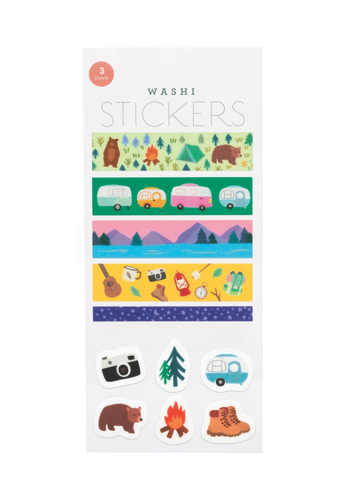 Summer Camp Washi Stickers – The Net Loft