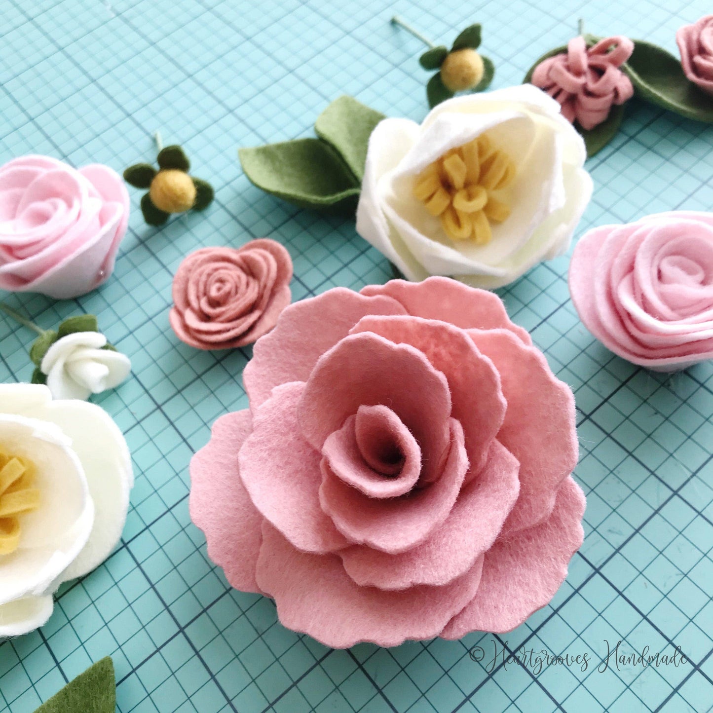 Felt Flower Craft Kit | Magnolia Rose