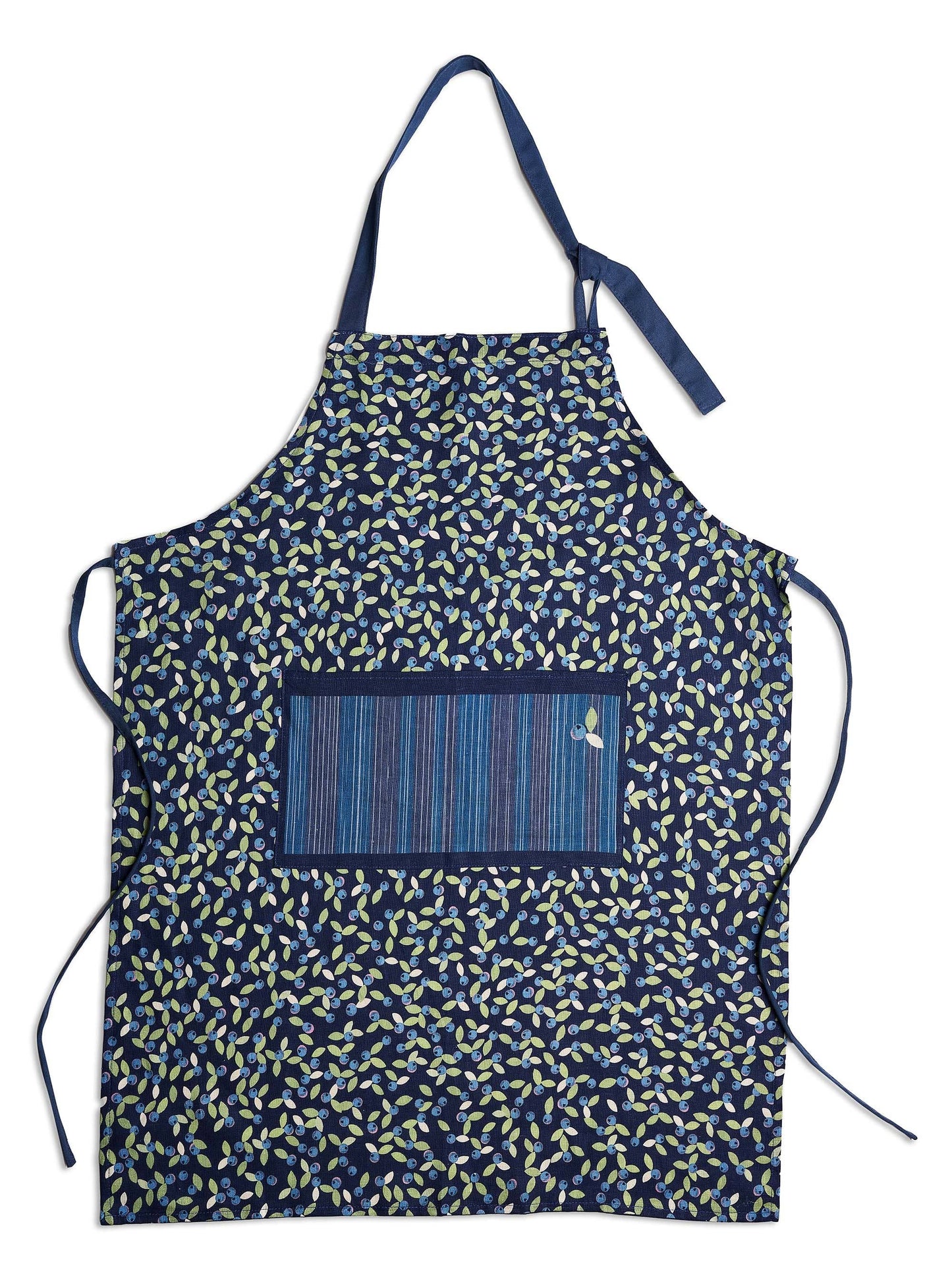 Be Wild Sweet Blueberry Linen Apron