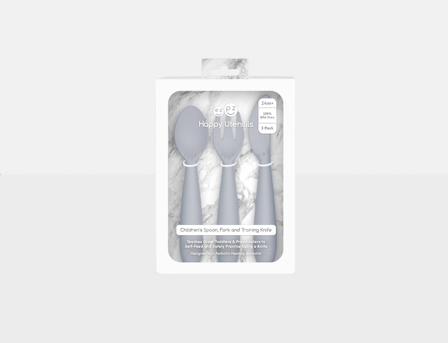 Happy Utensils (Toddler / Preschooler 2+ years)