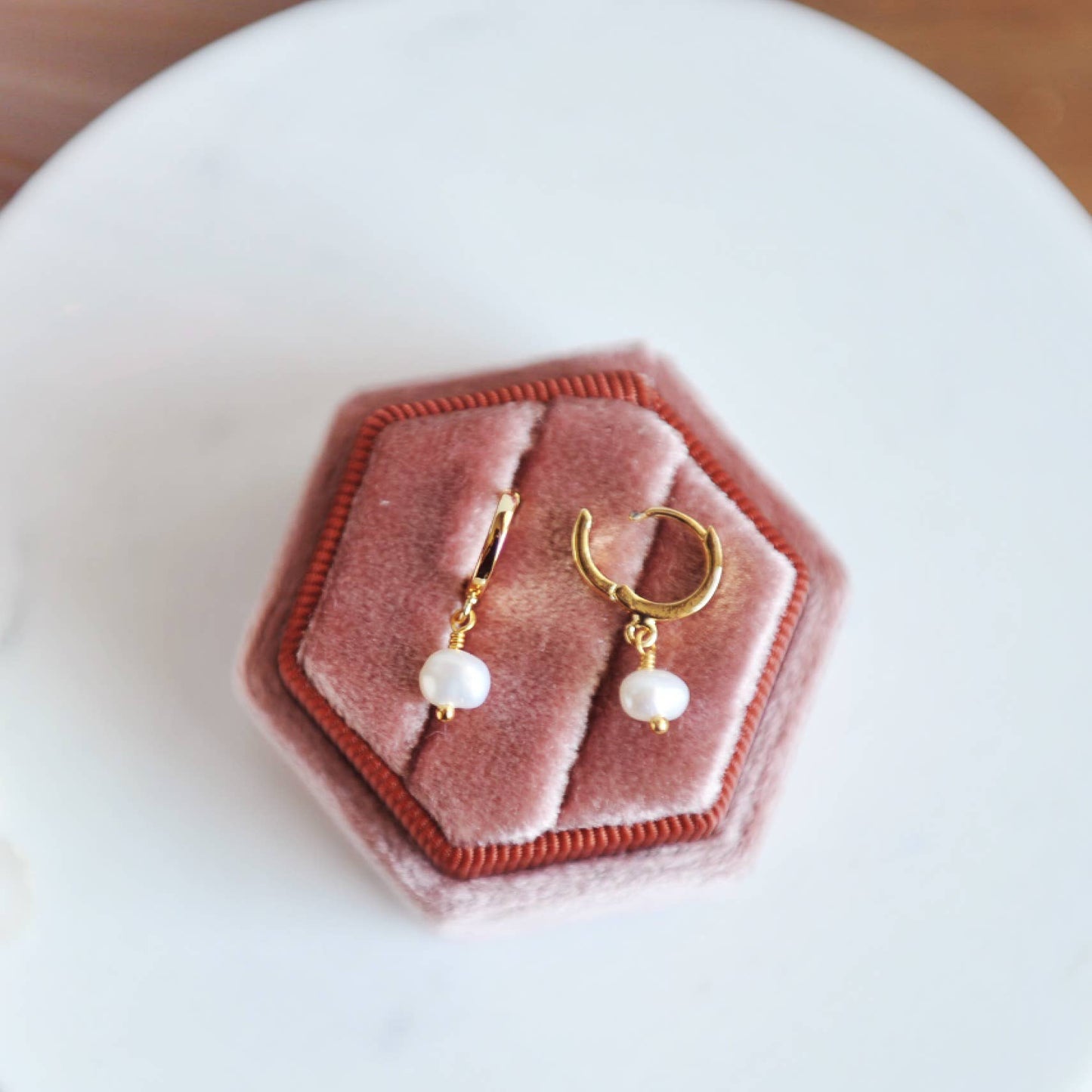 Saylor Huggie Hoop Earrings