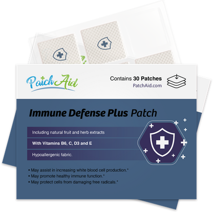 Immune Defense Plus Patch - Immune Support with Zinc & C, D