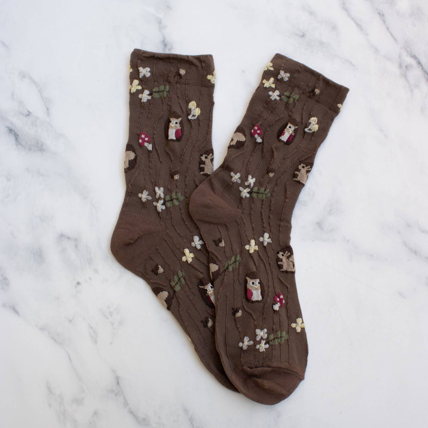 Women's Cute Owl Casual Socks