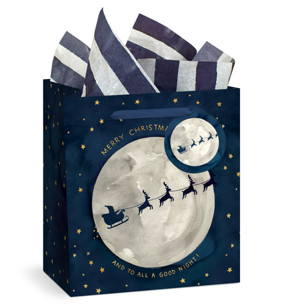 Navy Stripe Tissue Paper | Gift Wrap