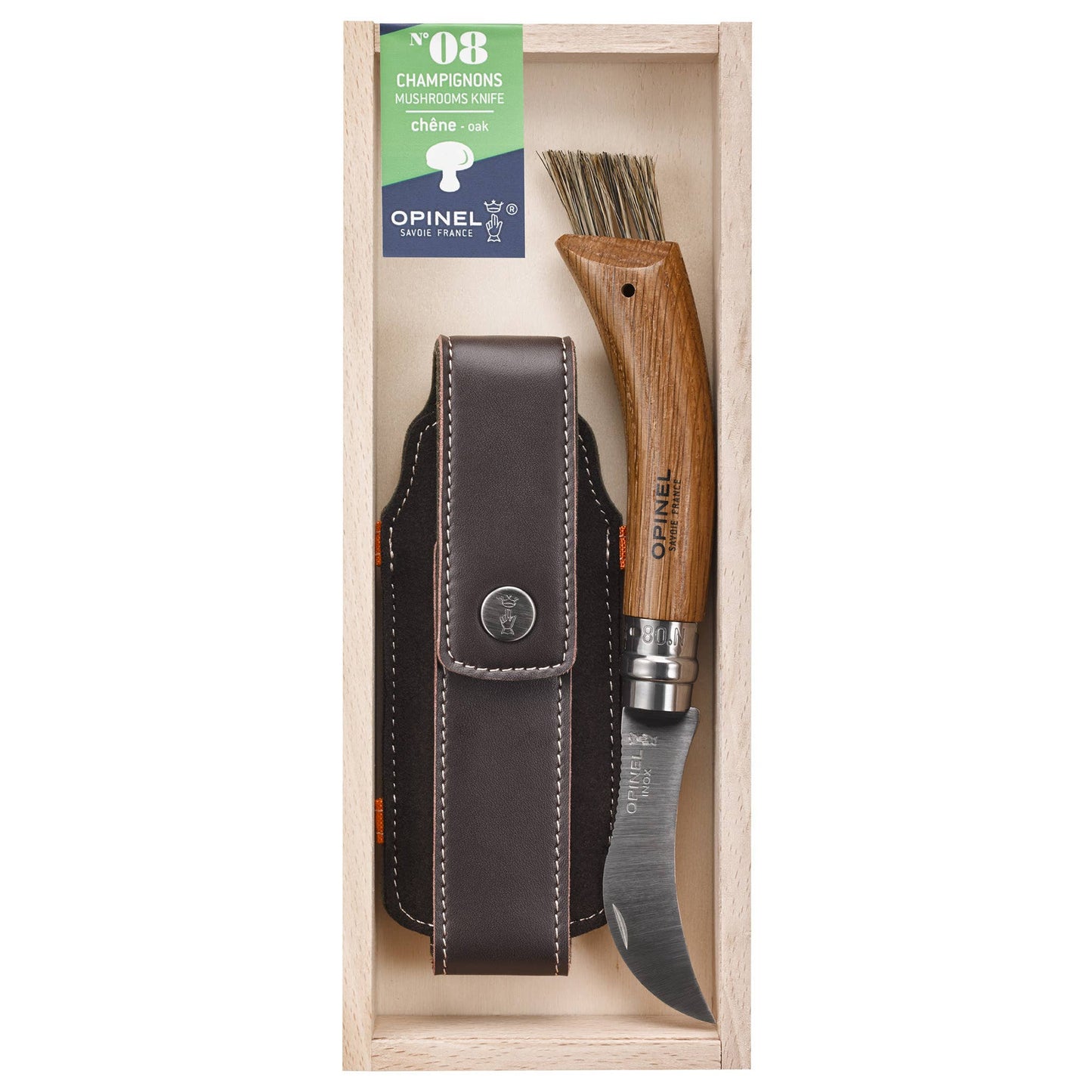 No.8 Mushroom Oak + Sheath Gift Box - Pack of 4