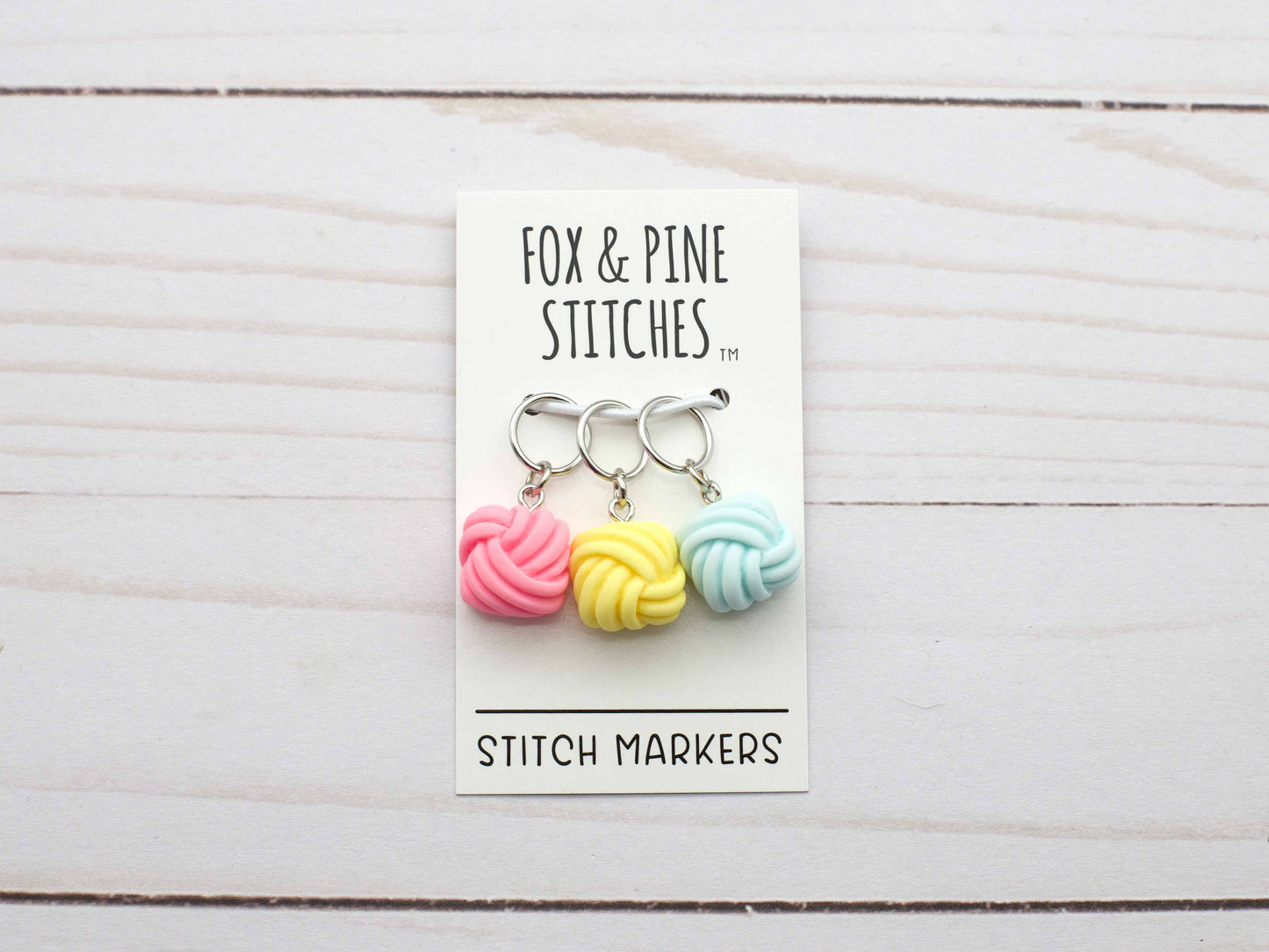 Square Knots | Stitch Markers