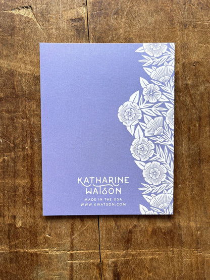 "Happy Birthday," Greeting Card