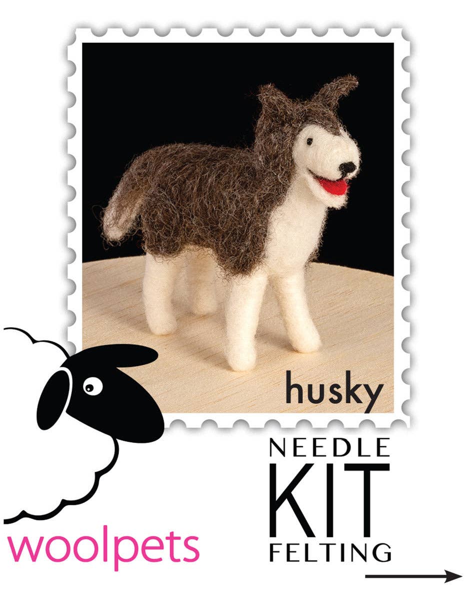 Husky Needle Felting Kit