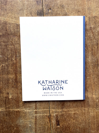 "Happy Birthday," Greeting Card