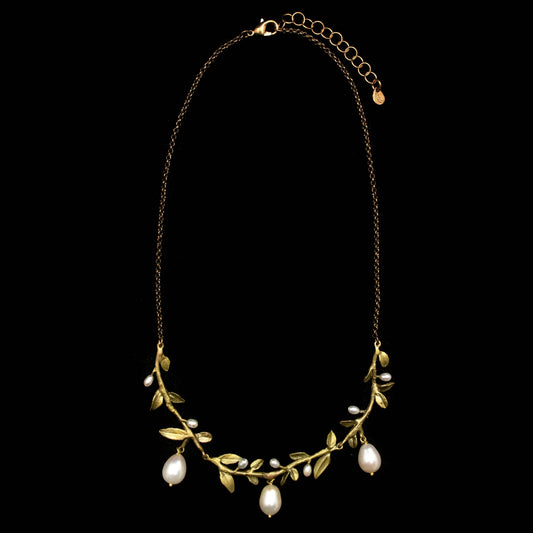 Victorian Vine Necklace - 16" Adj.