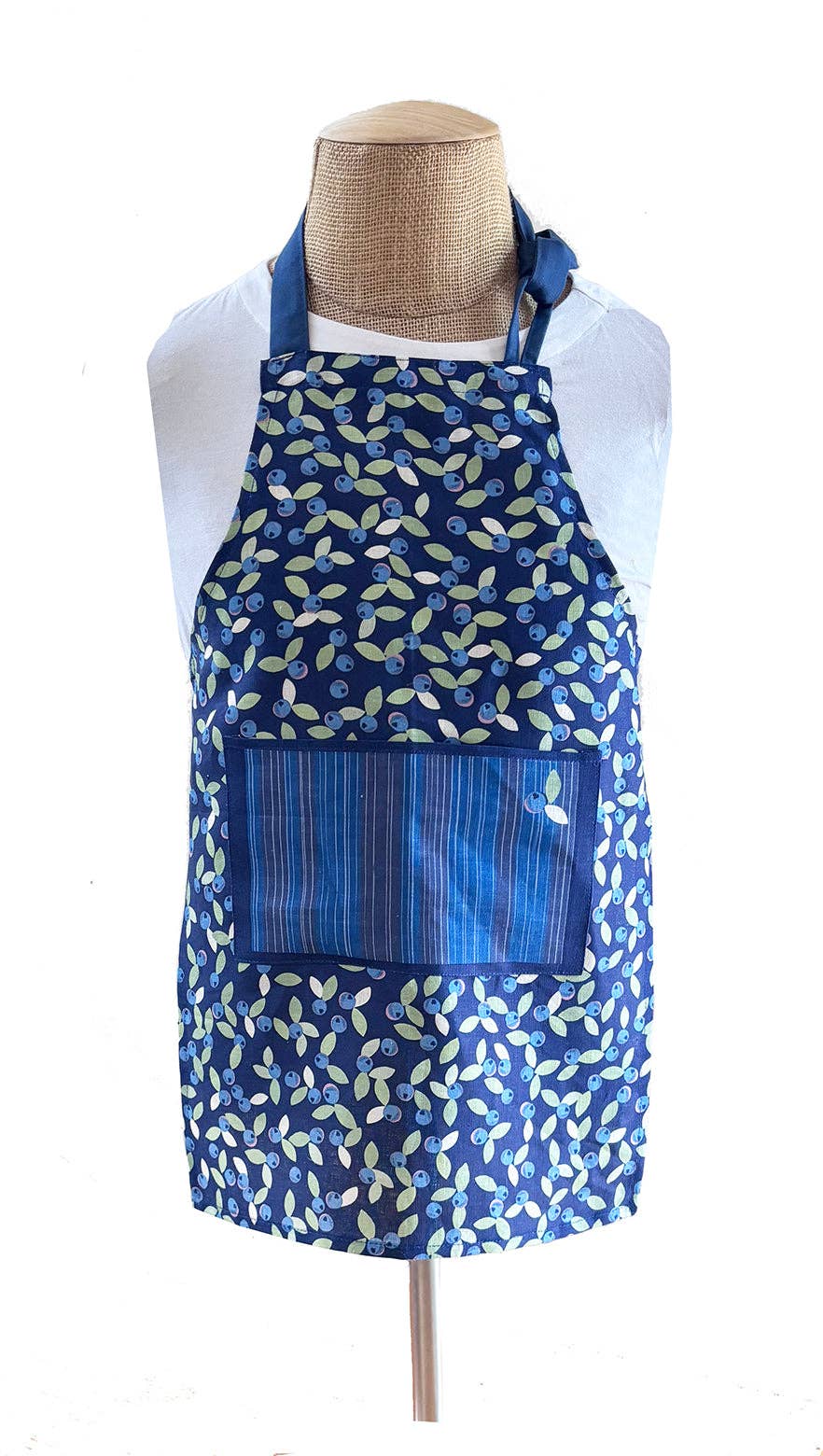 Be Wild Sweet Blueberry Linen Apron