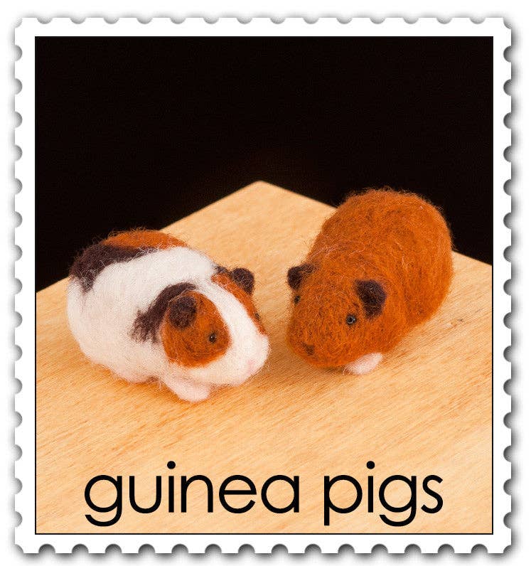 Guinea Pigs Felting Kit
