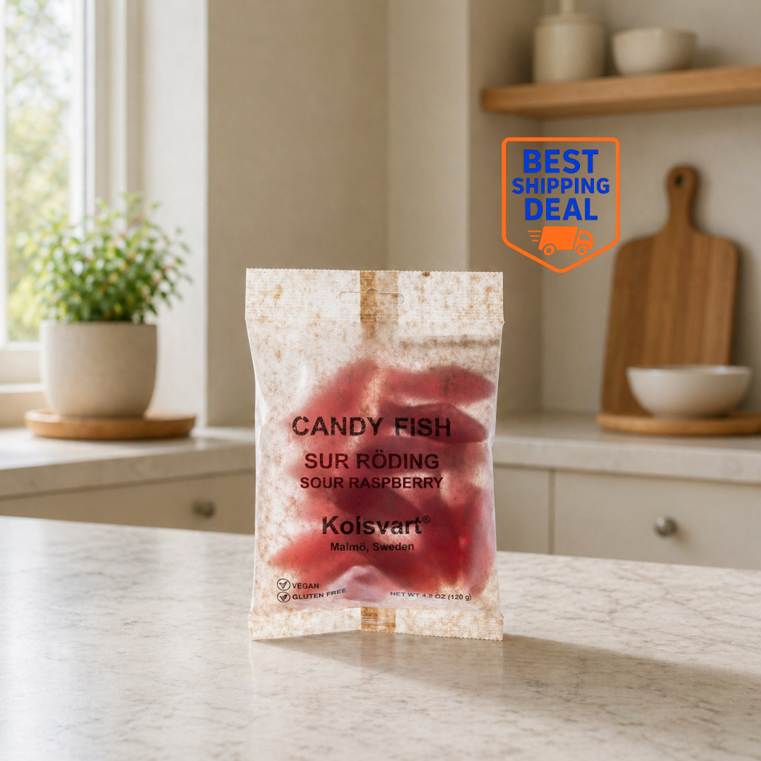 Kolsvart Sur Roding Sour Raspberry Fish 4.25oz