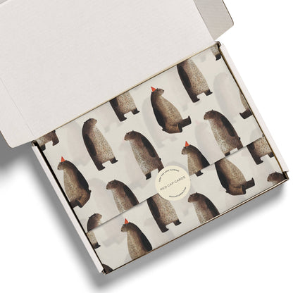 Party Bear tissue paper