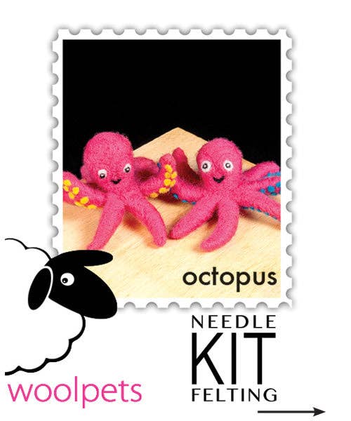 Octopus Felting Kit