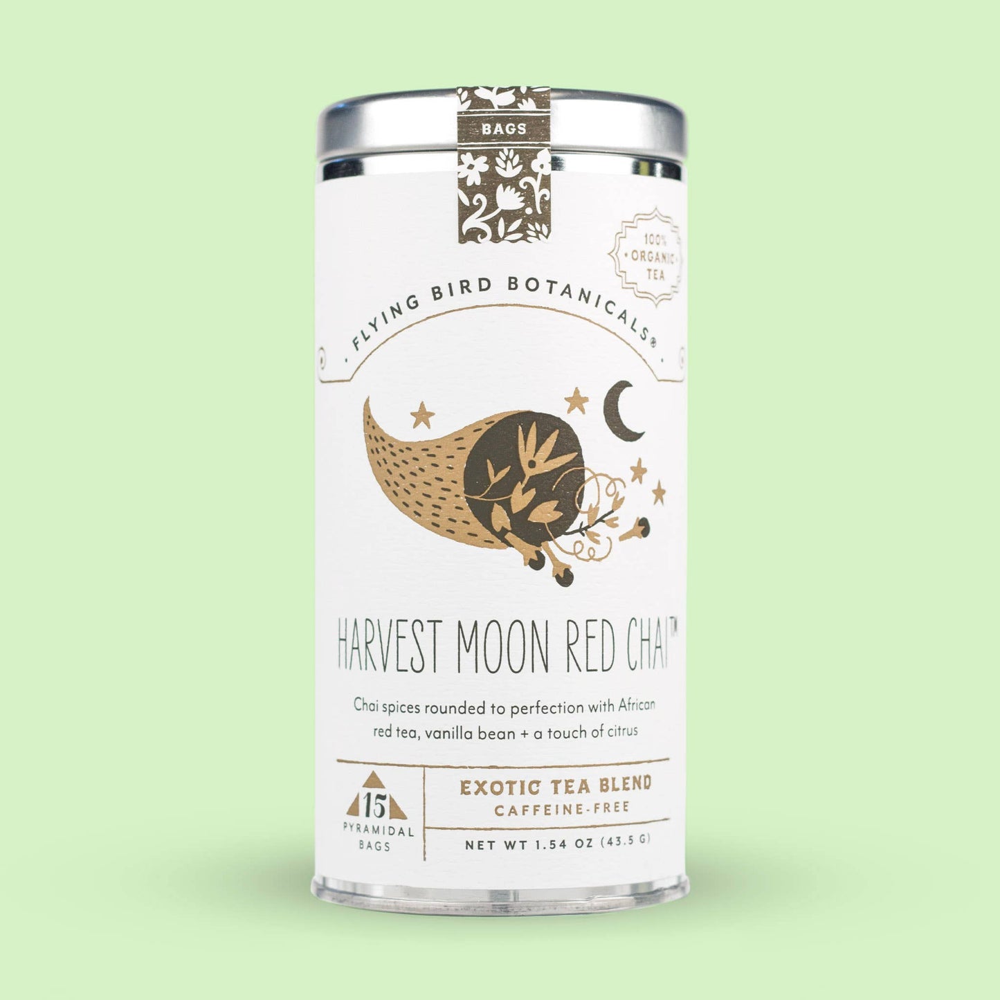 Harvest Moon Red Chai – 15 Tea Bag Tin