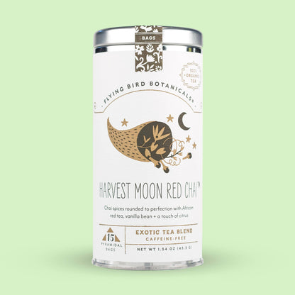 Harvest Moon Red Chai – 15 Tea Bag Tin