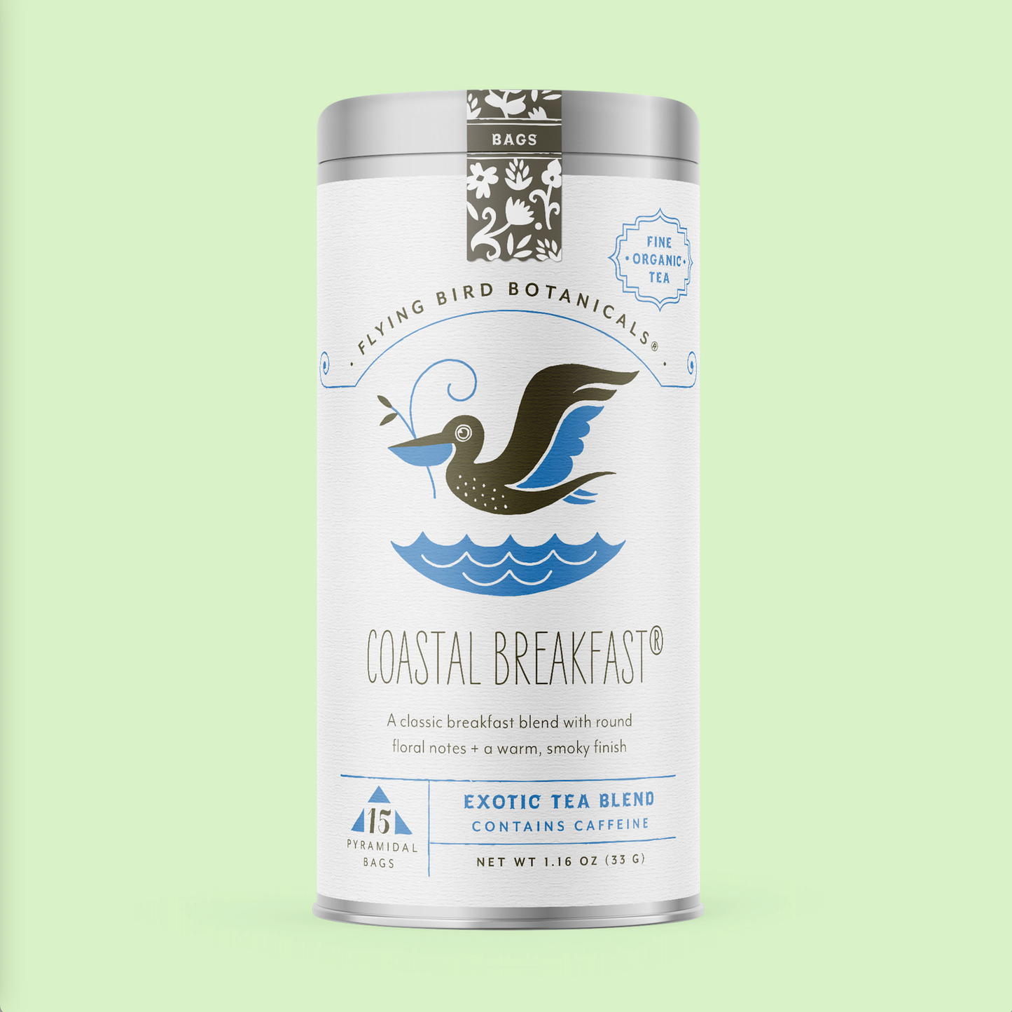Coastal Breakfast – 15 Tea Bag Tin