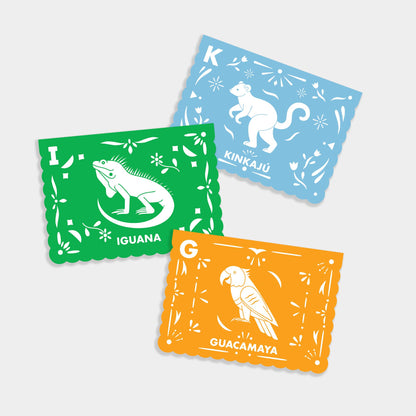 Spanish-English ABC Flash Cards: 27 Bilingual Alphabet Cards