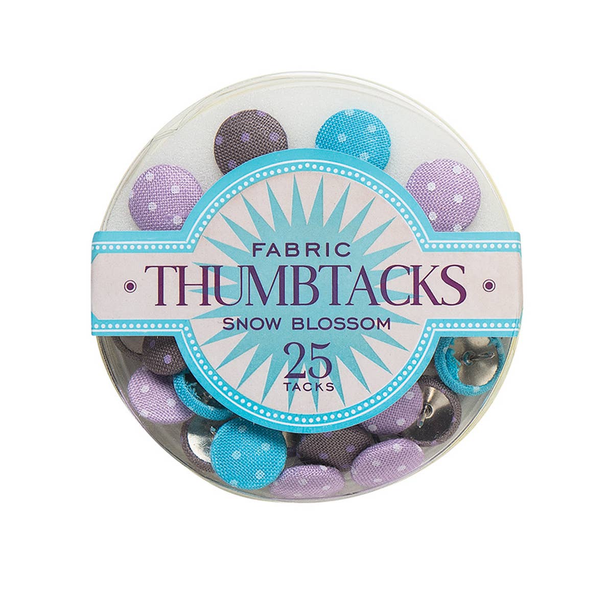 Snow Blossom Thumbtacks